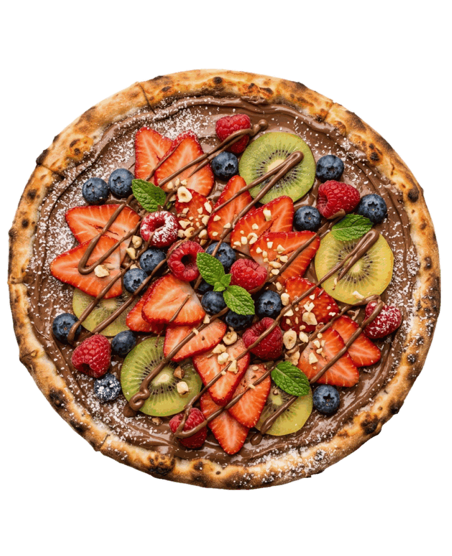 Nutella pizza